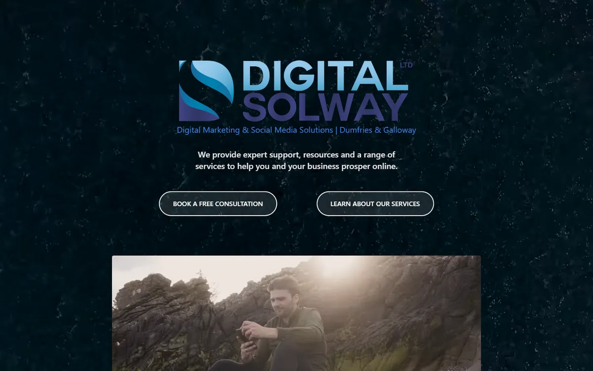 Digital Solway website homepage